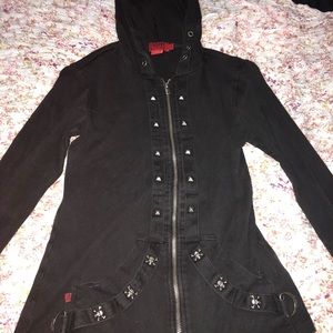 Black Zip Up